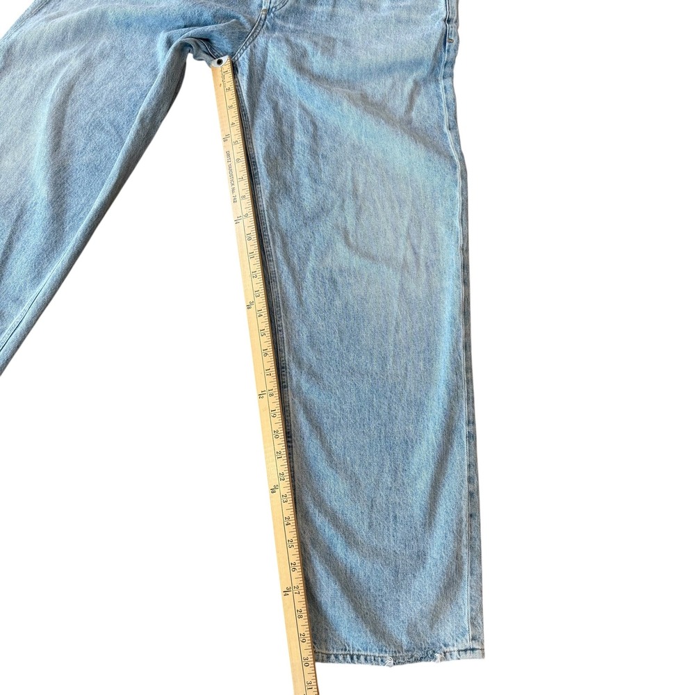 AGOLDE Criss Cross High Rise Straight Leg Light Wash Denim Jean Size 29
A097-983 - Picture 9 of 16